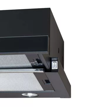CATA - Páraelszívó TF-2003/60 LED BLACK GLASS