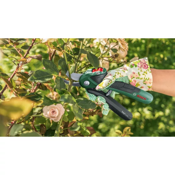 BOSCH 06008B2102 EasyPrune Akkus metszőolló