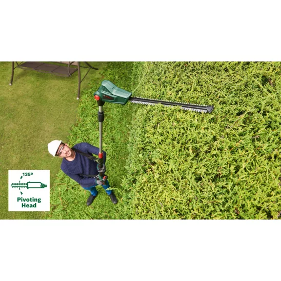 BOSCH 06008B3001 UniversalHedgePole 18 Akkus teleszkópos sövényvágó (akku és töltő nélkül)