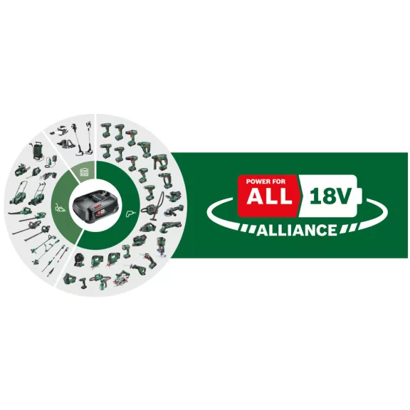 BOSCH 06008B8001 UniversalChain 18 Akkus láncfűrész (akku és töltő nélkül)