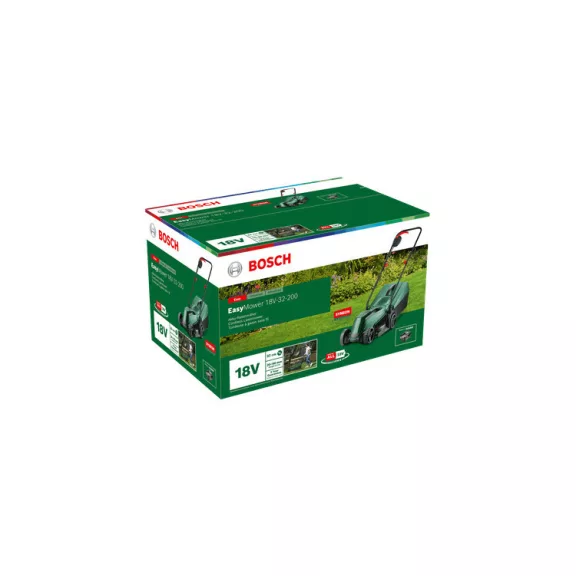 BOSCH 06008B9D00 EasyMower 18V-32-200 Akkus fűnyíró (1x4,0 Ah)