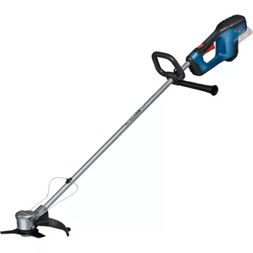   BOSCH GFR 18V-23 Bozótvágó (akku és töltő nélkül; vállpánttal; Pro-Tap orsóval és damillal; növényvédő kengyellel; 3 fogú késsel), kartondobozban
