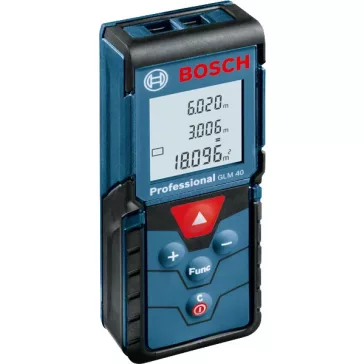   BOSCH 0601072900 GLM 40 Lézeres távolságmérő + 2 db 1,5 V-os LR03 (AAA)