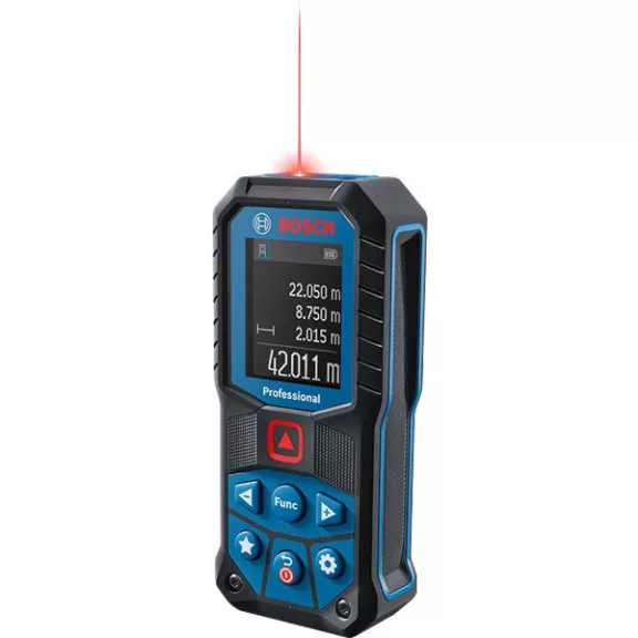 BOSCH 0601072S00 GLM 50-22 Lézeres távolságmérő + 2 db 1,5 V-os LR6 (AA)