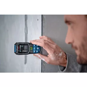   BOSCH 0601072U00 GLM 50-27 CG zöld Lézeres távolságmérő + 2 db 1,5 V-os LR6 (AA)