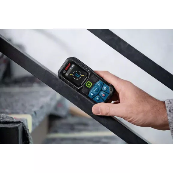 BOSCH 0601072U00 GLM 50-27 CG zöld Lézeres távolságmérő + 2 db 1,5 V-os LR6 (AA)