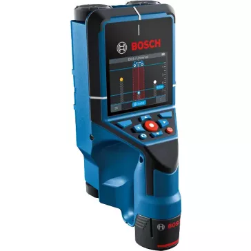   BOSCH 0601081600 D-tect 200 C Falszkenner + 4xAA elemek + elem adapter + USB-C Kábel + csuklópánt + zsák + kartondoboz