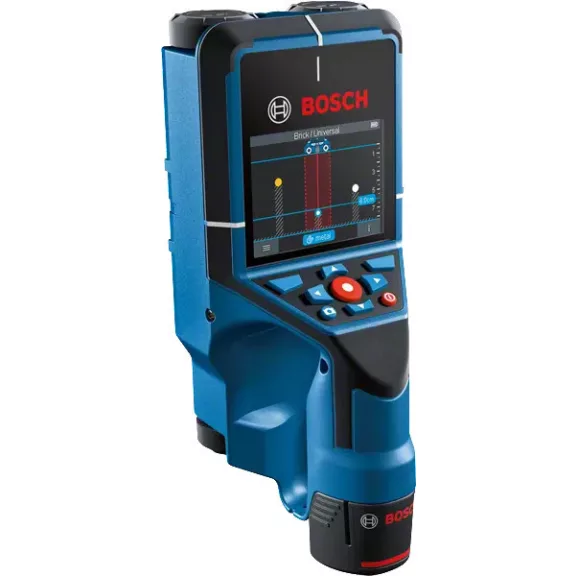 BOSCH 0601081600 D-tect 200 C Falszkenner + 4xAA elemek + elem adapter + USB-C Kábel + csuklópánt + zsák + kartondoboz