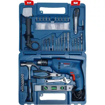   BOSCH 06011A0321 GSB 600 Ütvefúrógép (100 részes tartozékszettel)