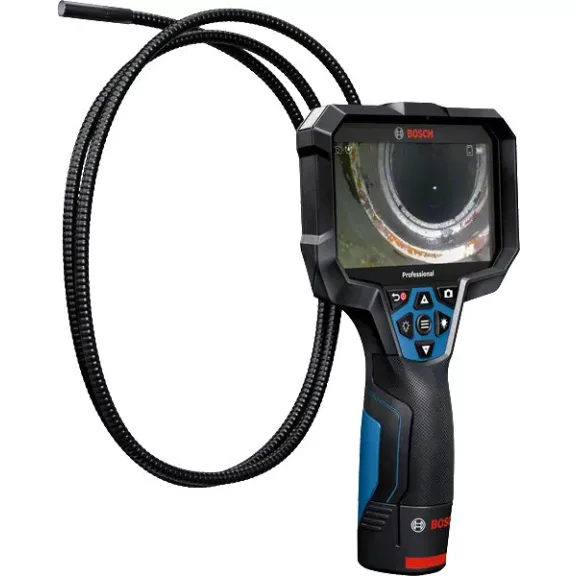 BOSCH 0601241401 GIC 12V-5-27 C vizsgálókamera L-boxx akkuval és töltővel