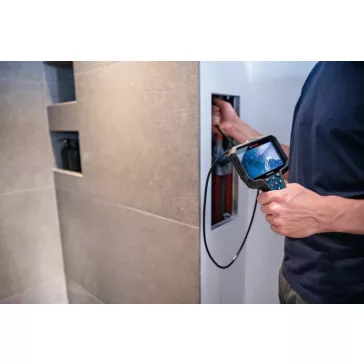   BOSCH 0601241401 GIC 12V-5-27 C vizsgálókamera L-boxx akkuval és töltővel