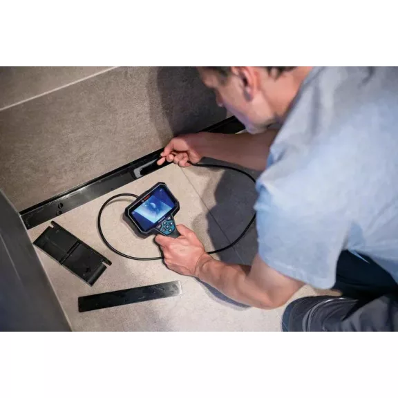 BOSCH 0601241401 GIC 12V-5-27 C vizsgálókamera L-boxx akkuval és töltővel