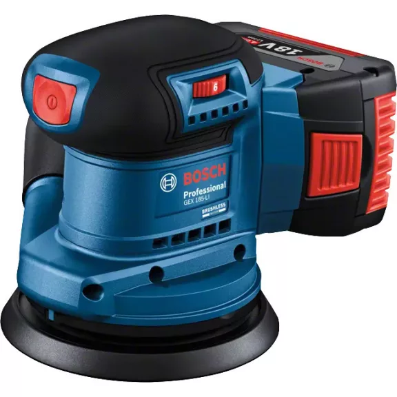 BOSCH 06013A5020 GEX 185-LI Akkus excentercsiszoló (akku és töltő nélkül)