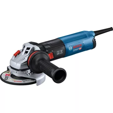   BOSCH 06017D0100 GWS 14-125 S Sarokcsiszoló vibrációcsökkentett kiegészítő fogantyúval