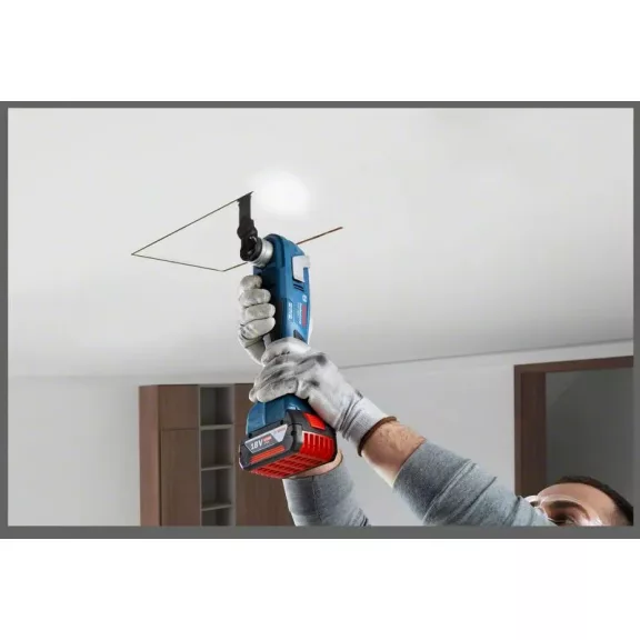 BOSCH 06018G2020 GOP 185-LI Akkus multifunkcionális vágószerszám (akku és töltő nélkül, 1x PAIZ 32 APB) kartondobozban