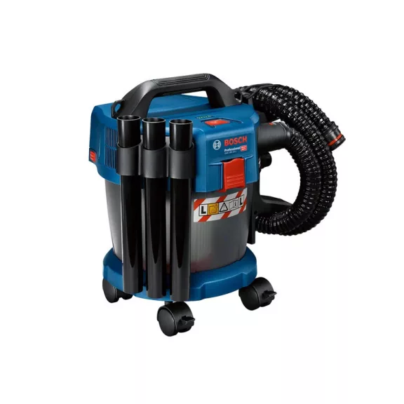 BOSCH 06019C6302 GAS 18V-10 L Akkus porszívó görgőkkel (akku és töltő nélkül)