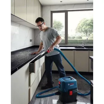 BOSCH 06019E5000 GAS 15 Nedves/száraz porszívó