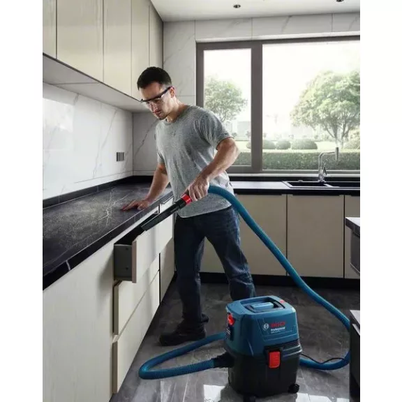 BOSCH 06019E5000 GAS 15 Nedves/száraz porszívó