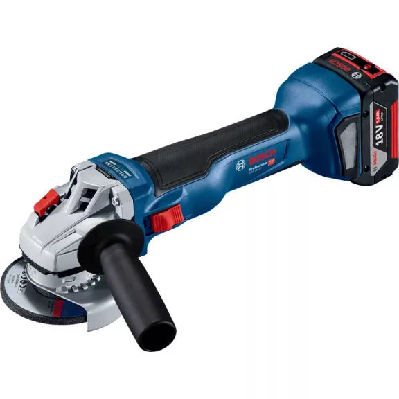 BOSCH 06019J4002 GWS 18V-10 Akkus sarokcsiszoló 125 mm (akku és töltő nélkül)