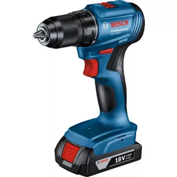  BOSCH 06019K3003 GSR 185-LI Akkus fúrócsavarozó akku és töltő nélkül szerszámkofferben