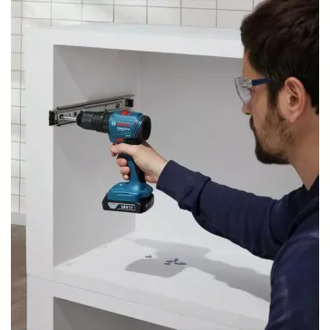   BOSCH 06019K3103 GSB 185-LI Akkus ütvefúró-csavarozó akku és töltő nélkül szerszámkofferben