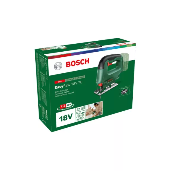 BOSCH 0603012002 EasySaw 18V-70 (akku és töltő nélkül)