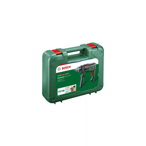 BOSCH 0603313300 UniversalImpact 700 Ütvefúrógép kofferben