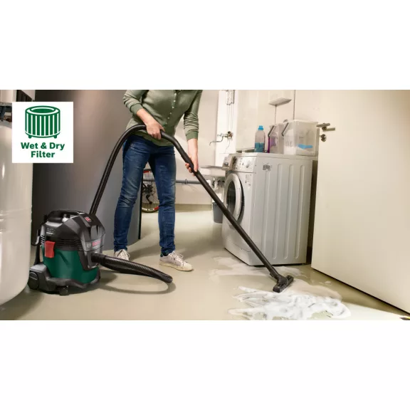 BOSCH 06033D1100 UniversalVac 15 Nedves és száraz porszívó