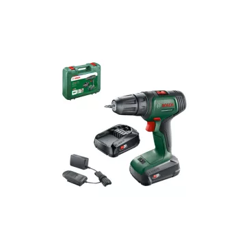   BOSCH 06039D4002 UniversalDrill 18 Akkus fúrócsavarozó (2x1,5Ah) kofferben