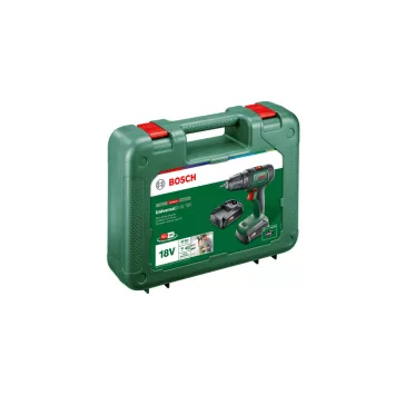   BOSCH 06039D4002 UniversalDrill 18 Akkus fúrócsavarozó (2x1,5Ah) kofferben