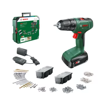   BOSCH 06039D8002 Easydrill 18V-40 Akkus fúrócsavarozó (2x 1,5Ah) + AL18V-20