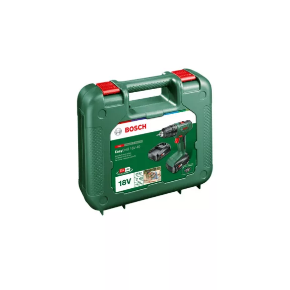 BOSCH 06039D8005 Easydrill 18V-40  Akkus fúrócsavarozó (2x 2,0Ah) + AL18V-20