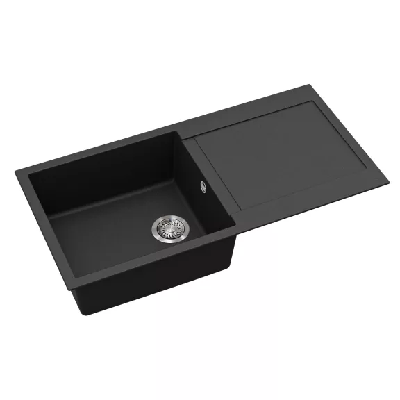 EVIDO CUBO XL 6 S gránit mosogató, 1000 x 500 mm, antracit