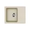 EVIDO HOME 45 S Compact gránit mosogató, 575 x 460 mm, bézs