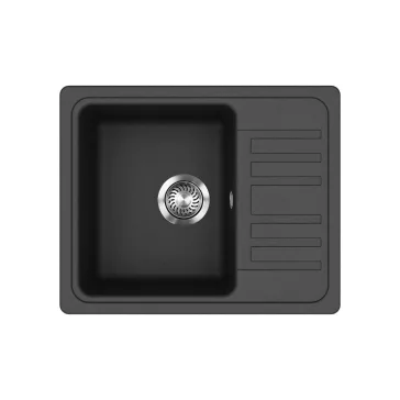   EVIDO HOME 45 S Compact gránit mosogató, 575 x 460 mm, antracit