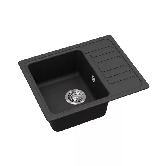 EVIDO HOME 45 S Compact gránit mosogató, 575 x 460 mm, antracit