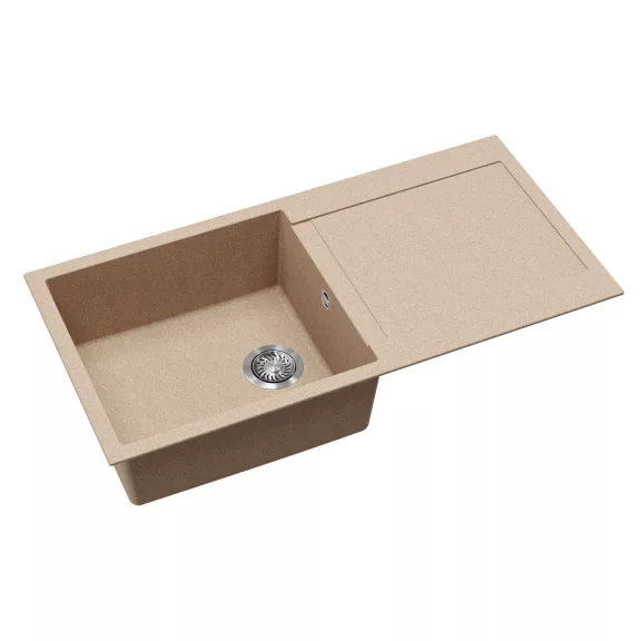 EVIDO CUBO XL 6 S gránit mosogató, 1000 x 500 mm, avena