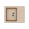 EVIDO HOME 45 S Compact gránit mosogató, 575 x 460 mm, avena