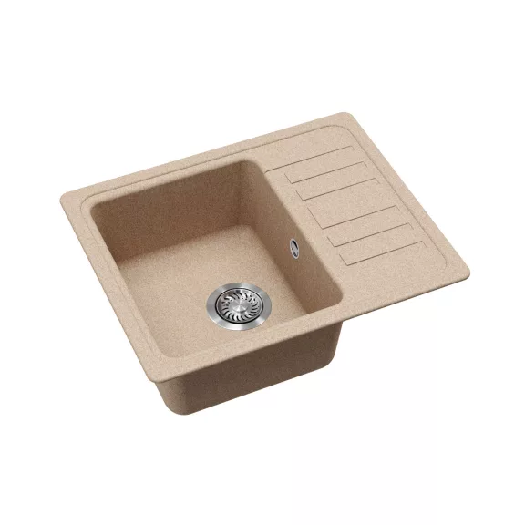 EVIDO HOME 45 S Compact gránit mosogató, 575 x 460 mm, avena