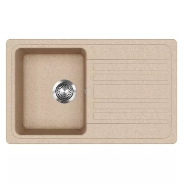 EVIDO HOME 45 S gránit mosogató, 765 x 460 mm, avena