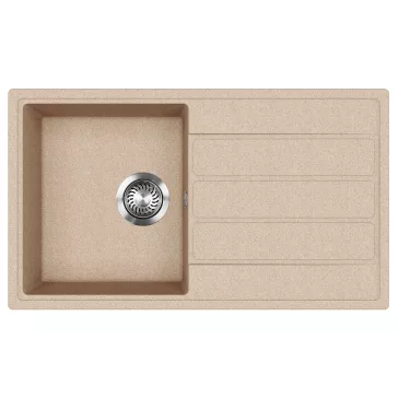 EVIDO EASY 45 S gránit mosogató, 760 x 440 mm, avena