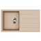 EVIDO EASY 45 S gránit mosogató, 760 x 440 mm, avena