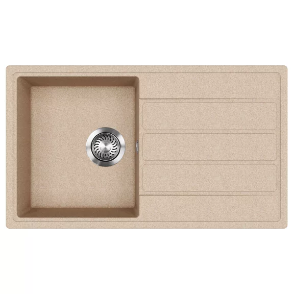 EVIDO EASY 45 S gránit mosogató, 760 x 440 mm, avena