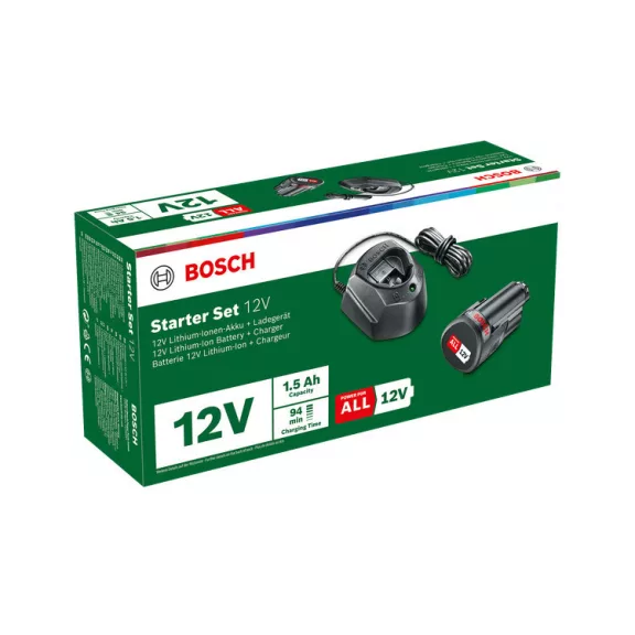 BOSCH 1600A01L3D 12 V-os kezdőkészlet (1 x 1,5 Ah, GAL 1210 CV)
