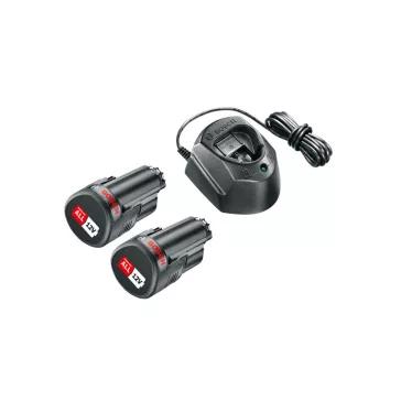   BOSCH 1600A01L3E 12 V-os kezdőkészlet (2 db 1,5 Ah-s akku + GAL 1210 CV)