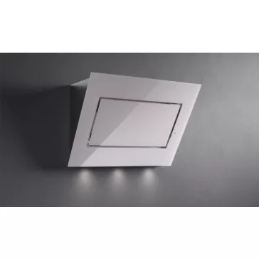 FALMEC QUASAR fali páraelszívó, 80 cm, fehér üveg