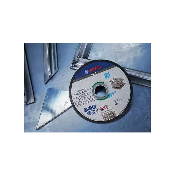 BOSCH 2608603172 PRO Stainless Steel and Metal AS 46 T INOX BF egyenes WA 60 T BF, 125 mm, 22,23 mm, 1,6 mm