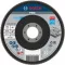 BOSCH 2608606922 X571 PRO Metal X571 legyezőtárcsa, hajlított változat, fíber, kis méretű sarokcsiszolókhoz, D= 125 mm; G= 40, hajlított