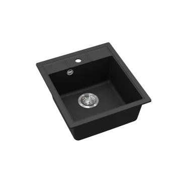 EVIDO EASY 45 gránit mosogató, 460 x 515 mm, antracit