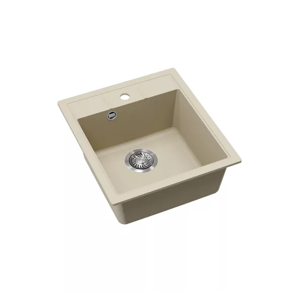 Evido EASY 45 gránit mosogató, 460 x 515 mm, bézs